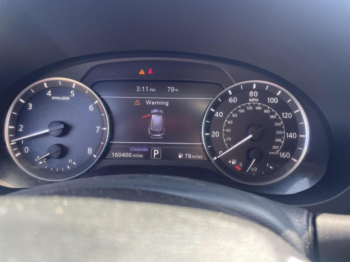 2019 GREY /BLACK LEATHER Infiniti QX50 PURE (3PCAJ5M15KF) with an 2.0L L4 DOHC 16V engine, CVT transmission, located at 2425 Franklin Ave., Waco, TX, 76701, (254) 753-6661, 31.540359, -97.148682 - Photo#6