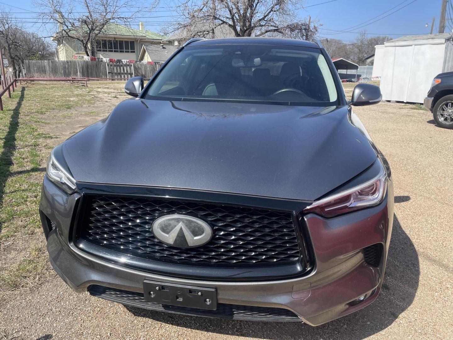 2019 GREY /BLACK LEATHER Infiniti QX50 PURE (3PCAJ5M15KF) with an 2.0L L4 DOHC 16V engine, CVT transmission, located at 2425 Franklin Ave., Waco, TX, 76701, (254) 753-6661, 31.540359, -97.148682 - Photo#11