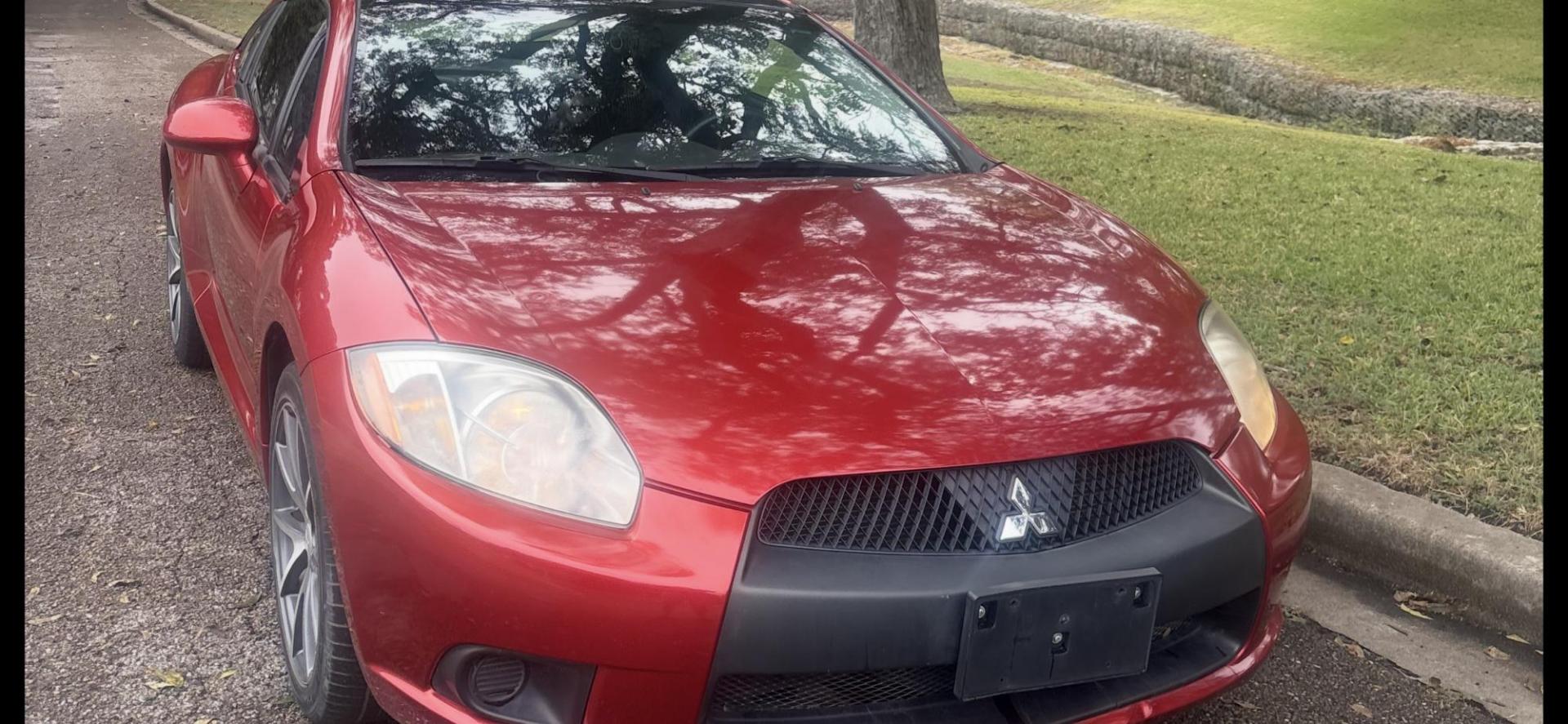 2011 Red /BLACK Mitsubishi Eclipse GS Sport (4A31K5DF0BE) with an 2.4L L4 SOHC 16V engine, located at 2425 Franklin Ave., Waco, TX, 76701, (254) 753-6661, 31.540359, -97.148682 - Photo#3