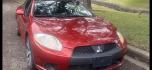 2011 Red /BLACK Mitsubishi Eclipse GS Sport (4A31K5DF0BE) with an 2.4L L4 SOHC 16V engine, located at 2425 Franklin Ave., Waco, TX, 76701, (254) 753-6661, 31.540359, -97.148682 - Photo#3