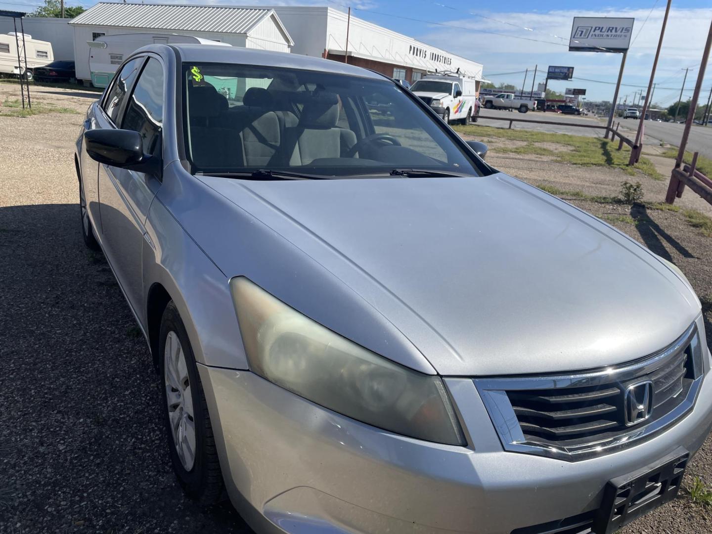 2010 Silver /Grey Honda Accord LX Sedan AT (1HGCP2F30AA) with an 2.4L L4 DOHC 16V engine, 5-Speed Automatic transmission, located at 2425 Franklin Ave., Waco, TX, 76701, (254) 753-6661, 31.540359, -97.148682 - COLD AC, 2010 Accord LX, Clean Title, call 254-753-6661 for make appointment to test drive. - Photo#0