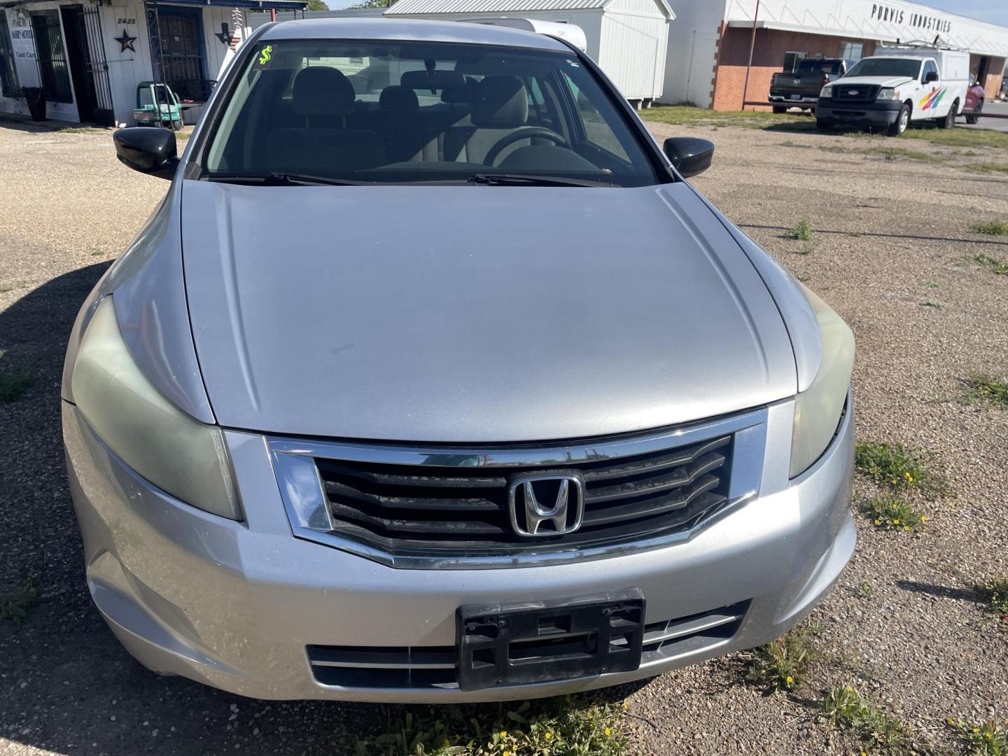 2010 Silver /Grey Honda Accord LX Sedan AT (1HGCP2F30AA) with an 2.4L L4 DOHC 16V engine, 5-Speed Automatic transmission, located at 2425 Franklin Ave., Waco, TX, 76701, (254) 753-6661, 31.540359, -97.148682 - COLD AC, 2010 Accord LX, Clean Title, call 254-753-6661 for make appointment to test drive. - Photo#1