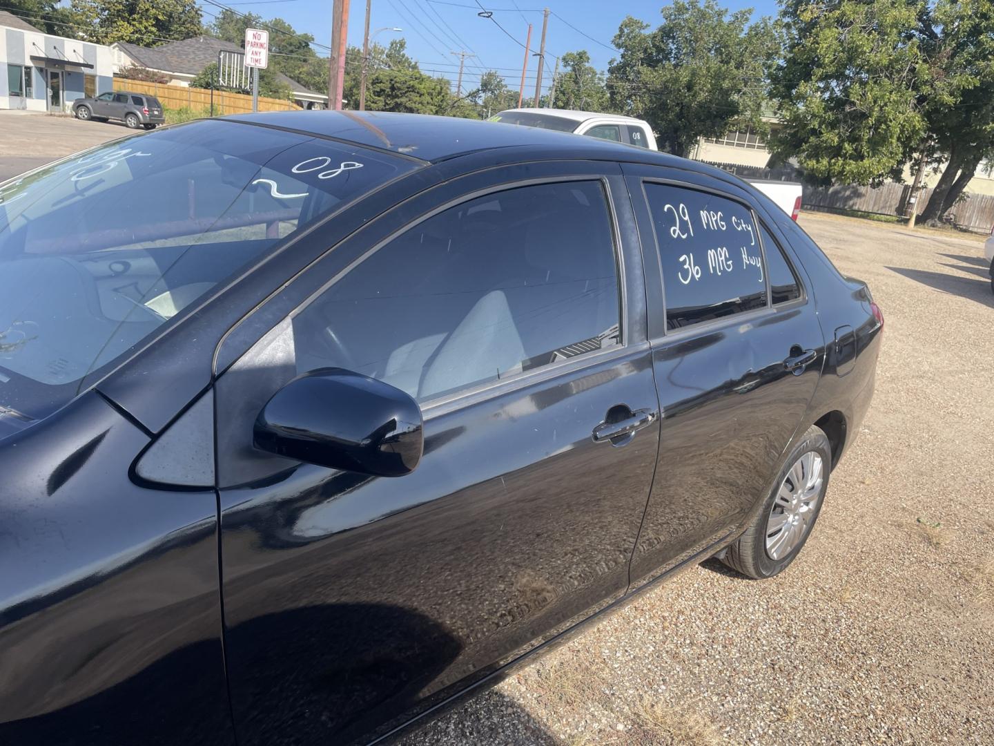 2008 Black /Black Toyota Yaris Sedan (JTDBT923181) with an 1.5L L4 DOHC 16V engine, Automatic transmission, located at 2425 Franklin Ave., Waco, TX, 76701, (254) 753-6661, 31.540359, -97.148682 - Pictures Coming Soon hi- Photo#1